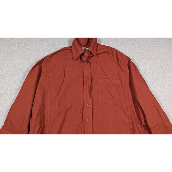 A Shirt Thing Women Dress Small Petite Shirtdress Oversize Loose Button Up Italy - Picture 2 of 13